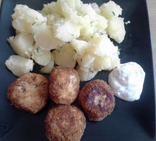 Květákové kuličky s nivou