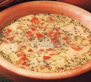 Koprová polévka s francouzskými knedlíčky