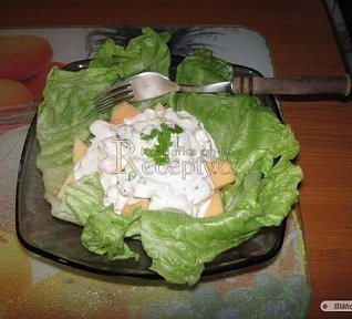 Krabí salát s melounem