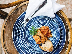 Králík s rajčaty a tymiánem