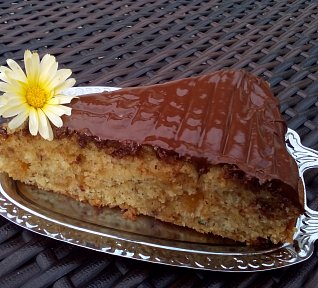 Cuketový řez ala biskupský chlebíček