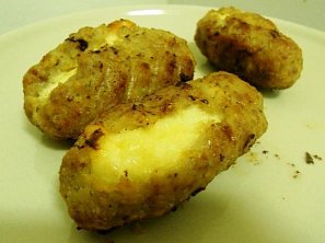 Karbanátky plněné sýrem