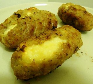 Karbanátky plněné sýrem