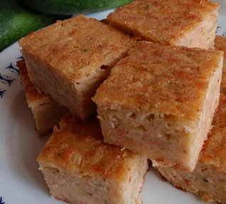 Cuketová nádivka (nákyp) s uzeným masem