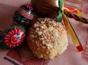 Máslové mini bochánky (mazance) - drobenkové Máslové mini bochánky (mazance) - drobenkové
