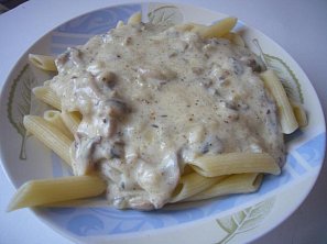 Velmi snadná žampionová omáčka