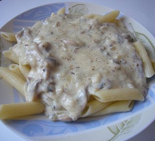 Velmi snadná žampionová omáčka