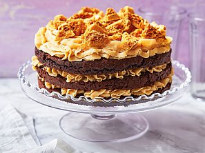 Dort se slaným karamelem a medovými plástvemi