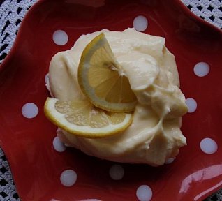 Citronový krém s tvarohem