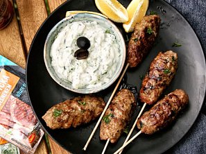 Grilované masové válečky