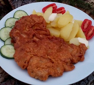 Sládkovy řízky (pivní těstíčko)