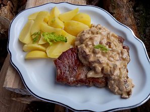 Přírodní plátek s přelivem nejen z fenyklu