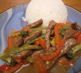 Hovězí chilli čína Hovězí chilli čína
