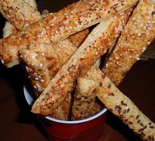 Jednoduché sýrové tyčinky