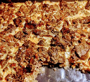 Pečené kysané zelí s kuřecími játry Theodor