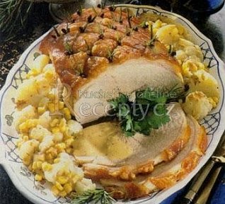 Vepřová pečeně s kůrčičkou