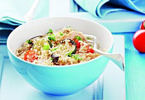 Kuskus s kuřetem a zeleninou