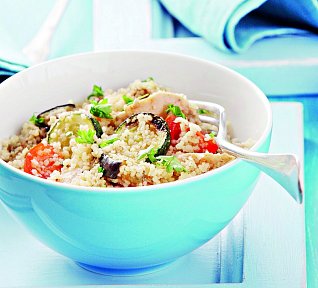 Kuskus s kuřetem a zeleninou