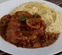 Telecí ossobuco na houbách