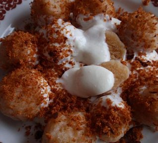 Jablečňáky s perníkem podle Ládi Hrušky (knedlíky)