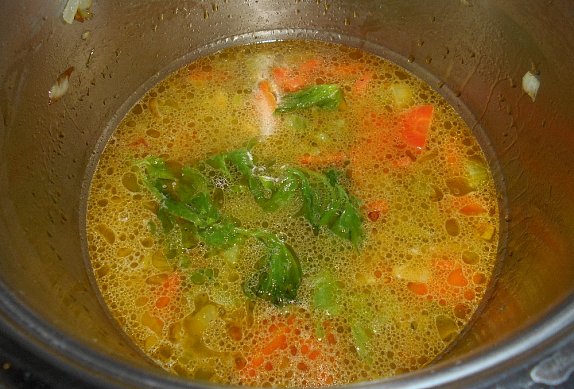 Krémová polévka z řapíkatého celeru