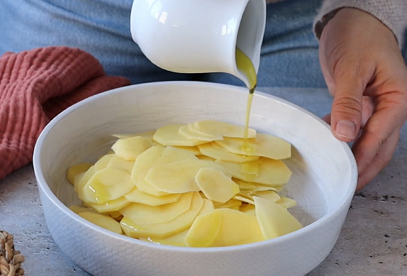 Bramborový koláč s rozmarýnem