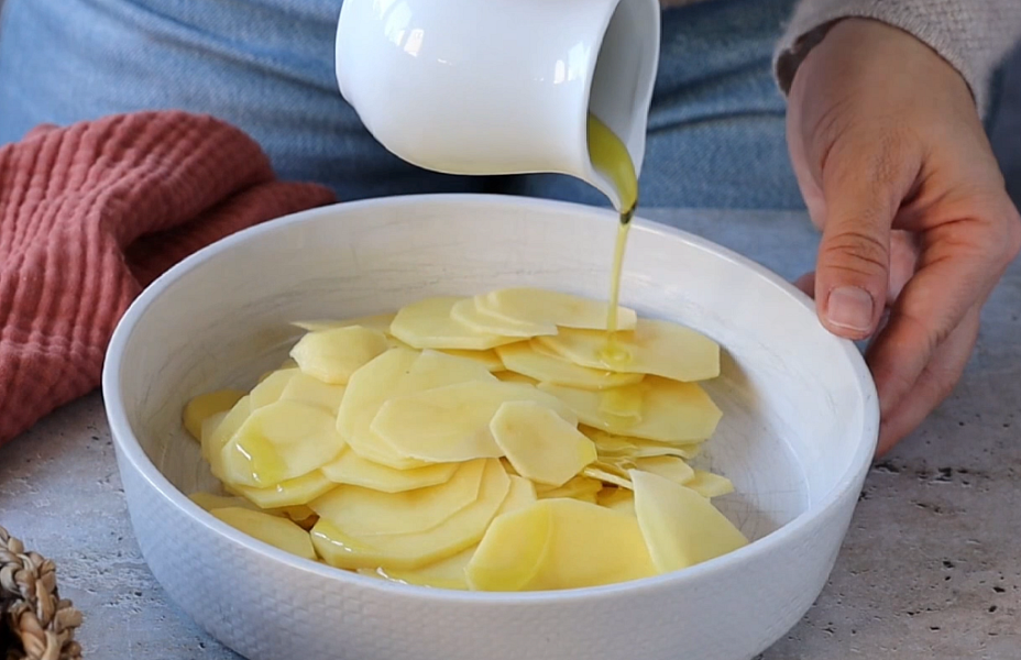 Bramborový koláč s rozmarýnem