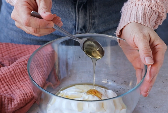 Tvarohovo-jogurtový dezert à la tiramisu