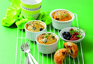 Italské slané muffiny