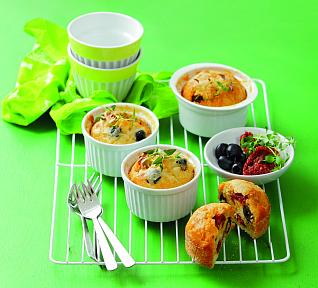 Italské slané muffiny