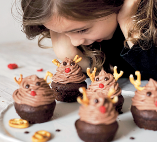 Vánoční muffiny se sobem