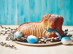 Velikonoční beránek šlehačkový