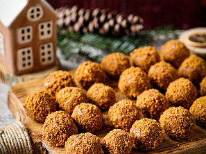 Nepečené lotus kuličky