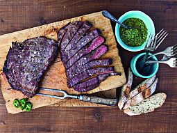 Grilovaný flank steak
