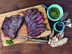 Grilovaný flank steak