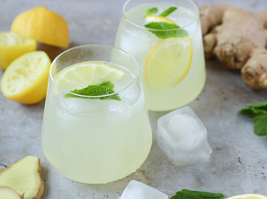 Domácí zázvorovo-citronová limonáda