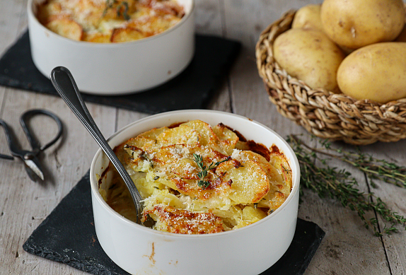Nejjednodušší gratinované brambory