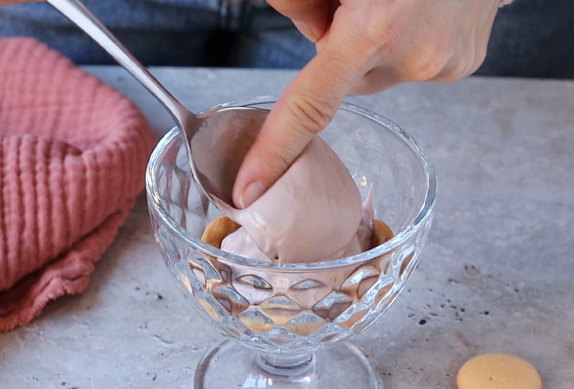 Tvarohovo-jogurtový dezert à la tiramisu